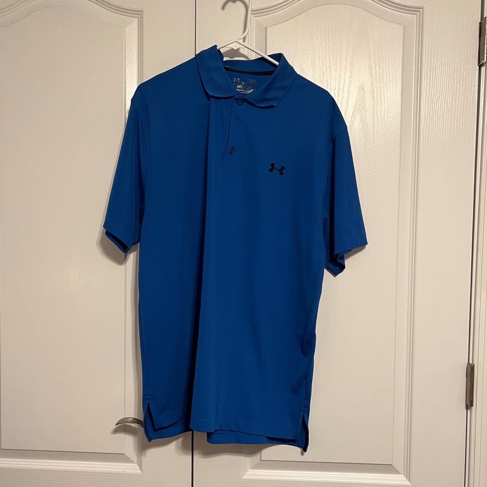 Men’s Under Armour Polo Size XL Blue